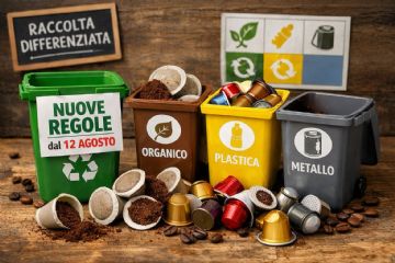 Nuove regole per la raccolta differenziata di cialde e capsule di caffè e bevande.